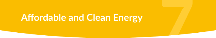 Affordable and Clean Energy