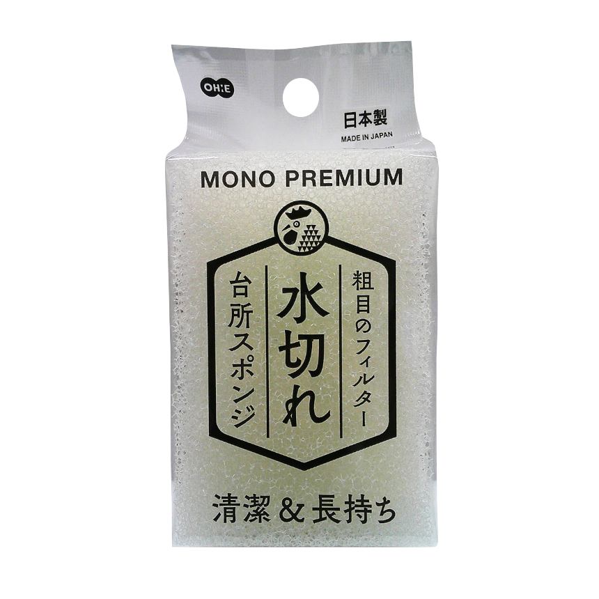 モノプレミアム　台所スポンジ　水切れ