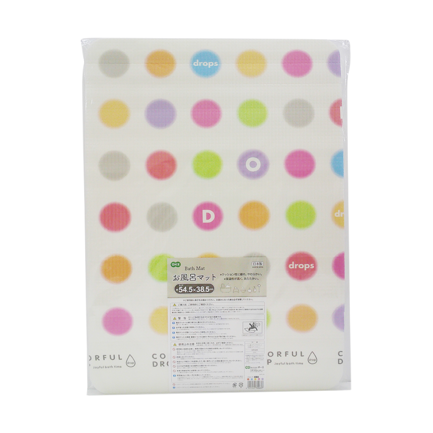 風呂マット　ドロップ　ハーフ